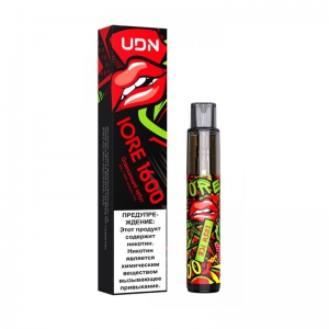 UDN iOre 1600 от ELEAF - это одноразовая электронная сигарета с большим запасом затяжек и ярким внешним видом, позволит наслаждаться насыщенным вкусом и войти в новый ритм жизни без сигарет!