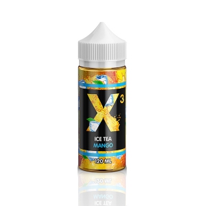 Жидкость X-3 ICE TEA - MANGO | Купить с доставкой
