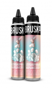 Жидкость Brusko - Клубничный маршмеллоу