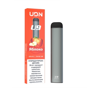 Яблоко - UDN U9 одноразовая электронная сигарета