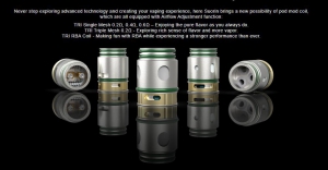 Испаритель для Suorin Trio 85  TRI Single Mesh 0.4ohm