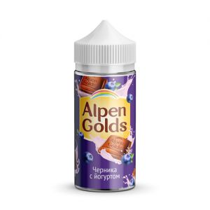 Купить жидкость Alpen Golds (Черника с йогуртом) 100 мл