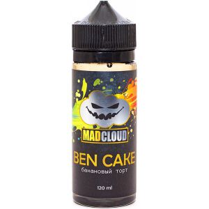 Жидкость Mad Cloud — BEN CAKE 120 мл | Купить с доставкой