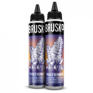 Жидкость BRUSKO - Табак с черникой