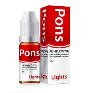 Жидкость Pons Light (Табак) купить за 180 руб.