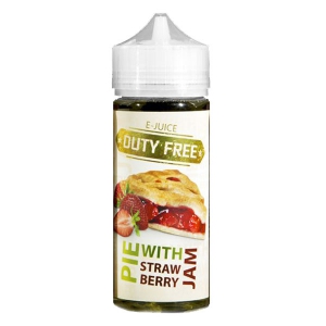 Duty Free Juice White - Pie With Strawberry Jam
