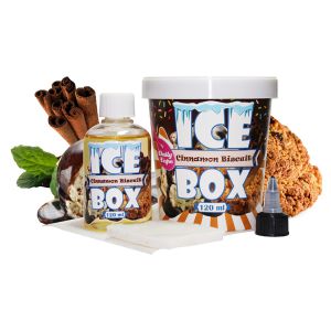 Жидкость ICE BOX — Cinnamon Biscuit | Купить с доставкой