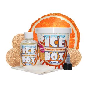 Жидкость ICE BOX — Orange Cream| Купить с доставкой