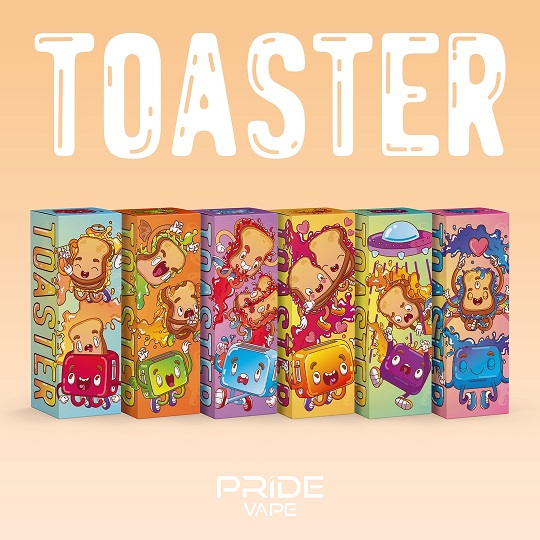 Жидкость Pride Vape - Toaster - Клубника-вишня