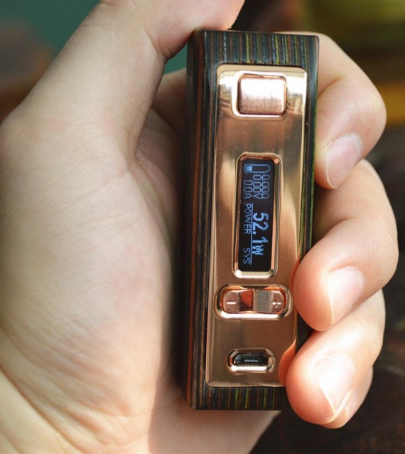 Боксмод Yiloong Color Wood mod 80W Боксмод Yiloong Color Wood mod 80W