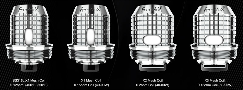 Twister 80W coils X1 X2 X3 Twister 80W coils X1 X2 X3