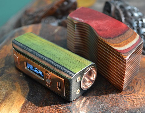 Боксмод Yiloong Color Wood mod 80W Боксмод Yiloong Color Wood mod 80W